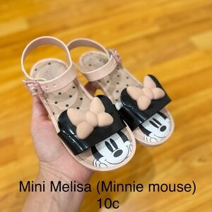 Mini Melissa Kids Sandals - Minnie Mouse